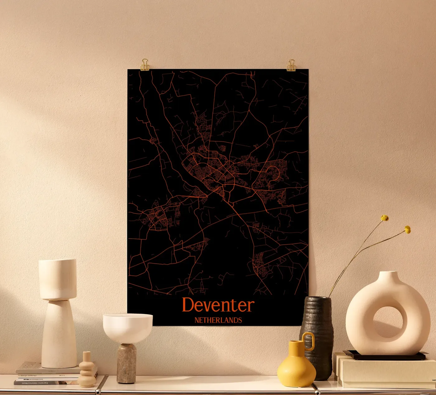 Deventer poster van MiMap