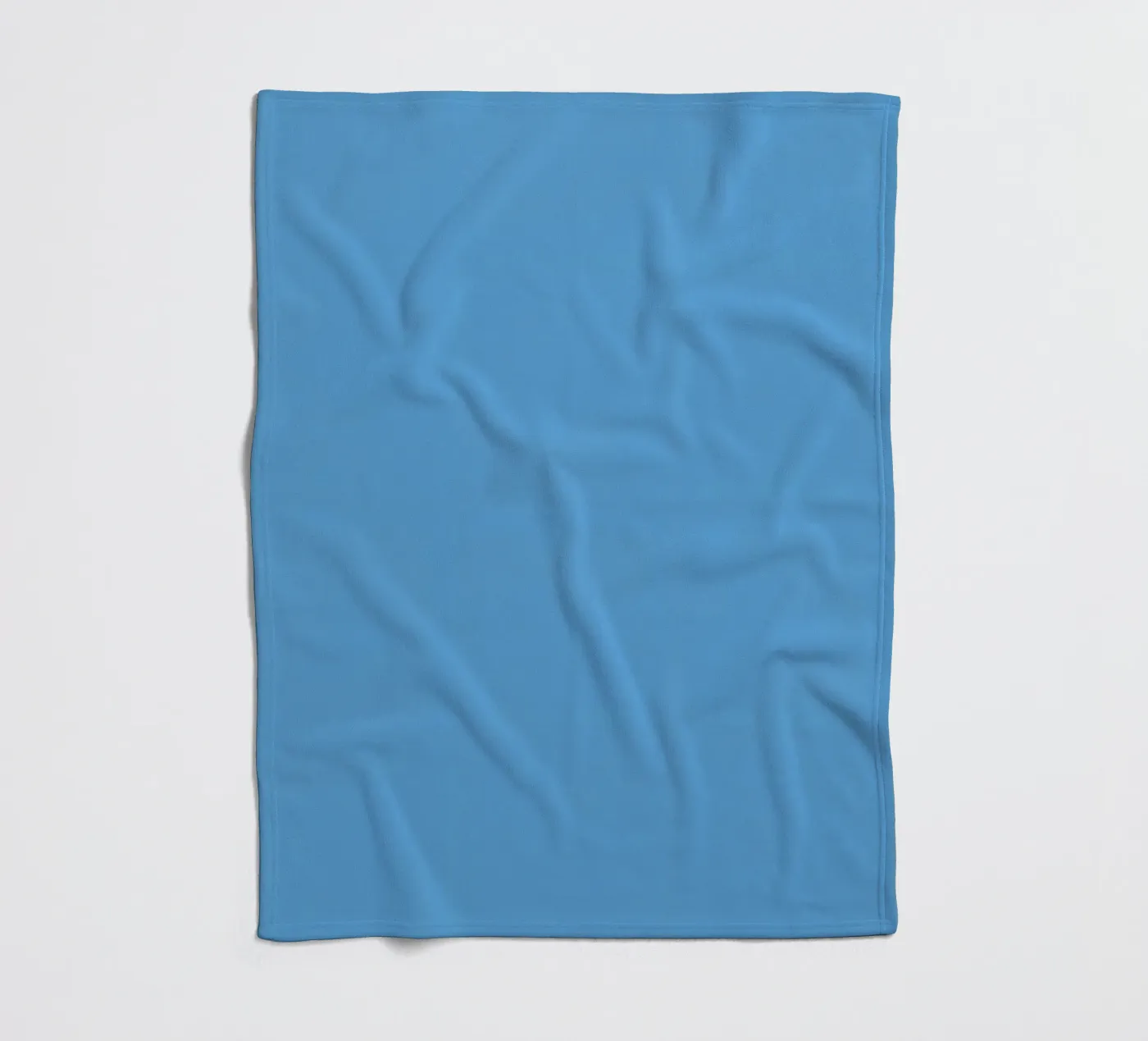 Light Blue Solid Color Background Fleecedecke von DesignDoodle