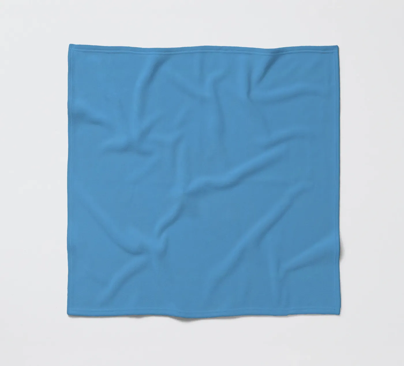 Light Blue Solid Color Background Fleecedecke von DesignDoodle