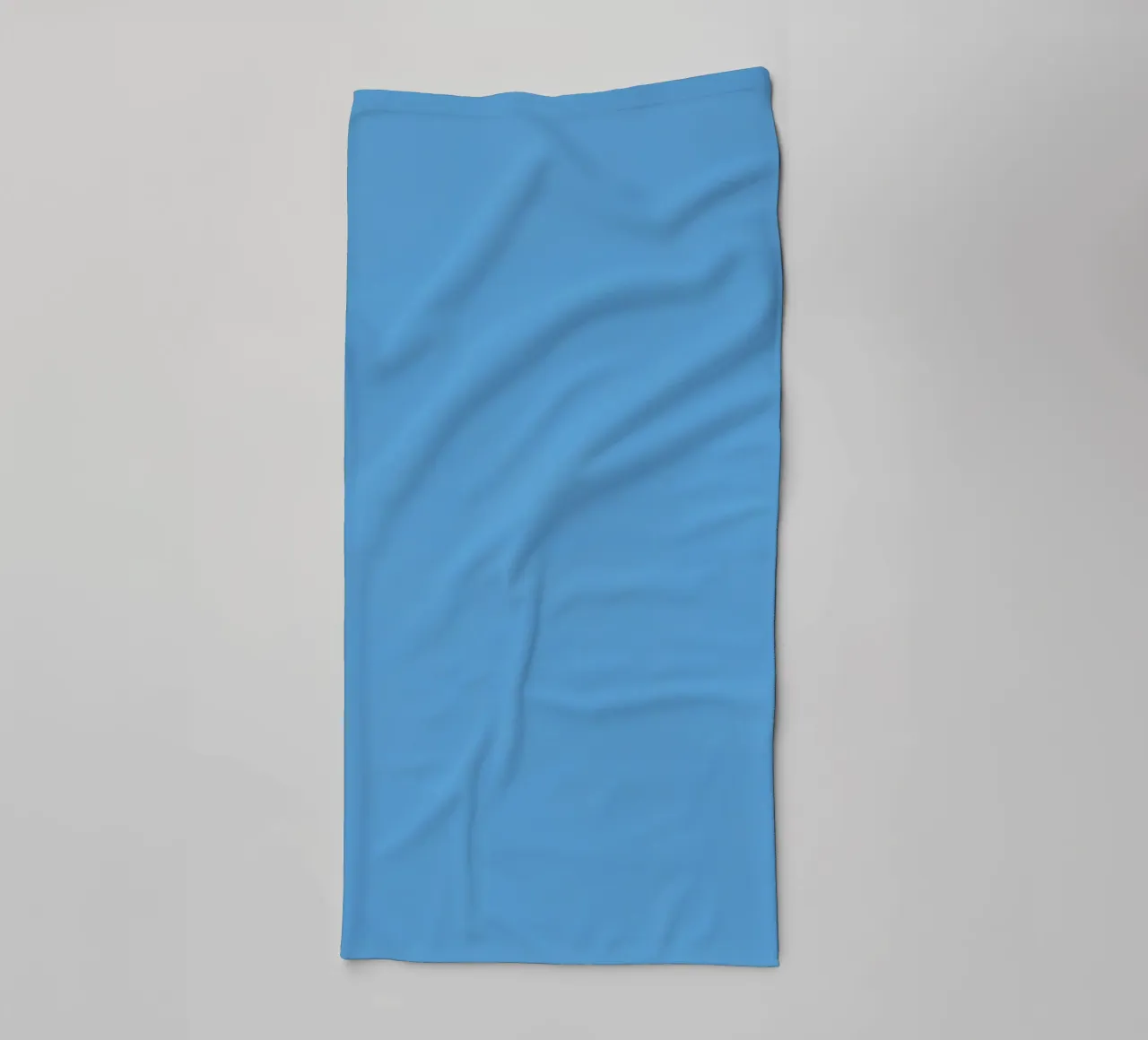 Light Blue Solid Color Background towel by DesignDoodle