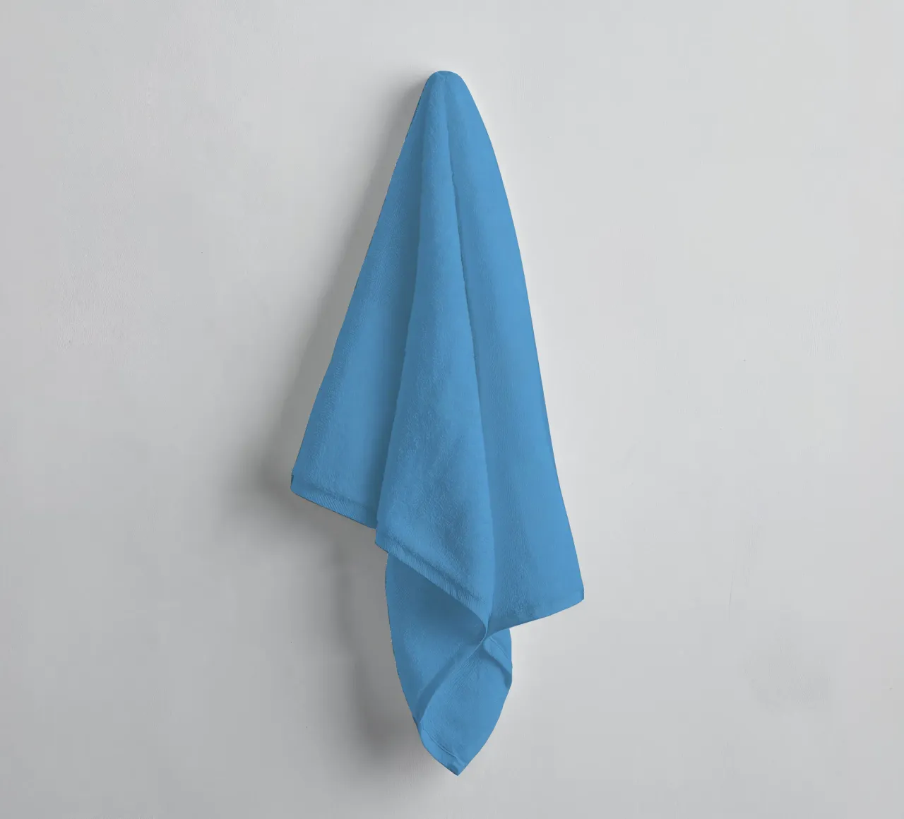 Light Blue Solid Color Background towel by DesignDoodle