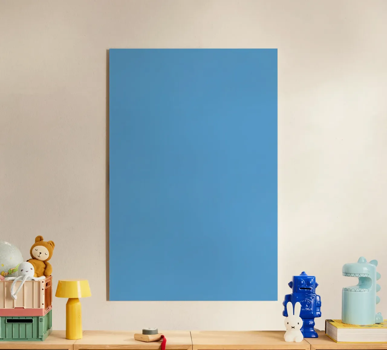 Light Blue Solid Color Background plexiglass da DesignDoodle