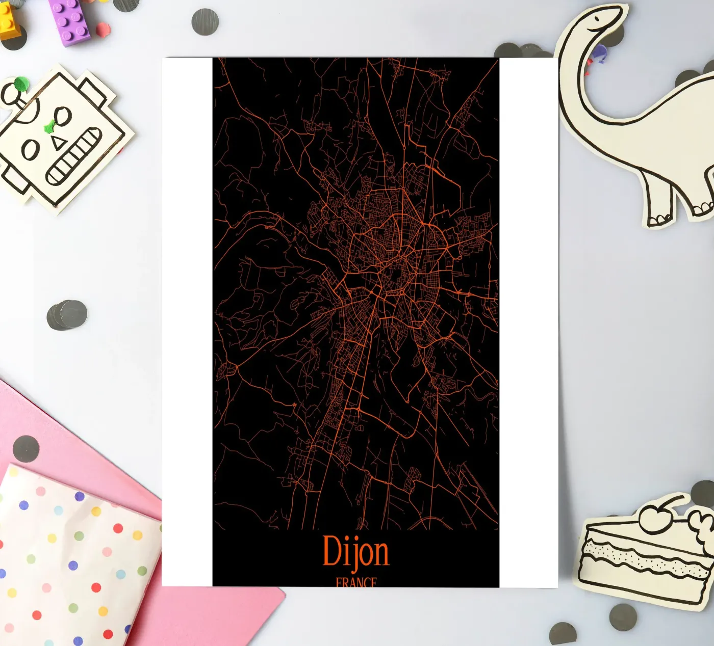 Dijon sticker sheet by MiMap