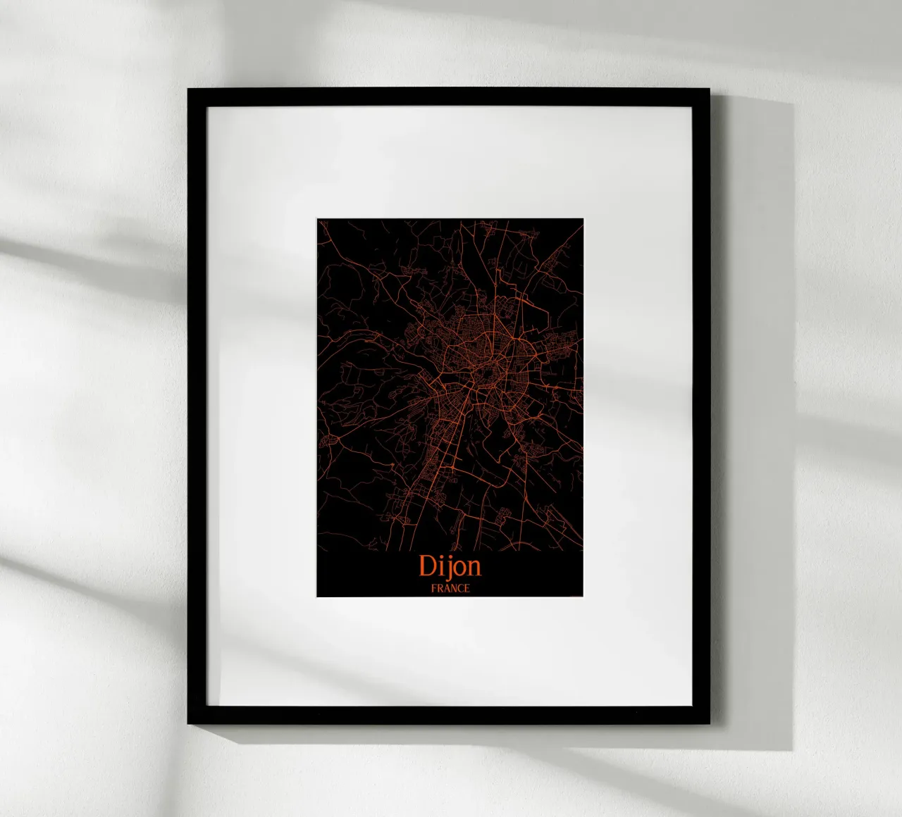 Dijon poster con telaio in plastica da MiMap