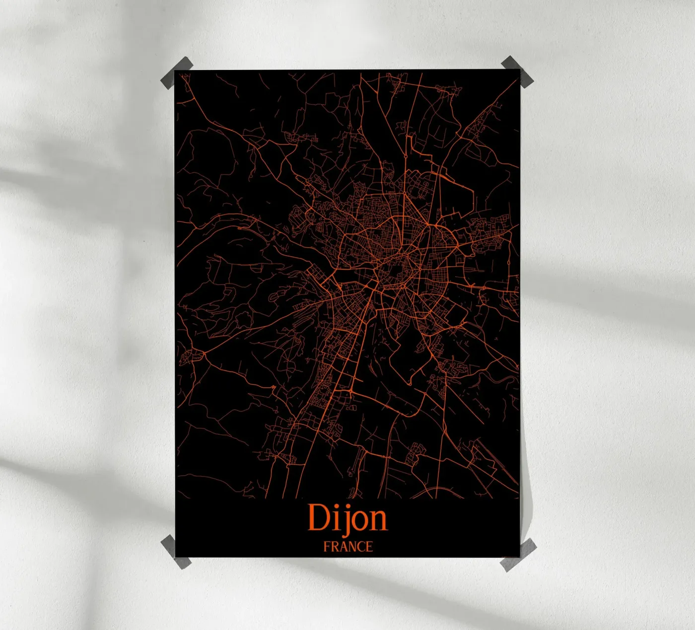 Dijon poster van MiMap
