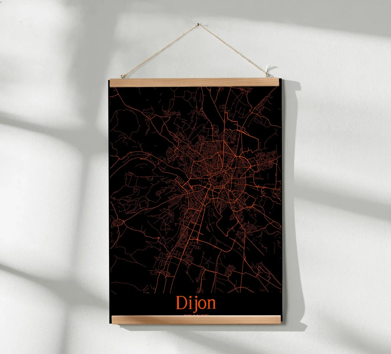 Dijon poster con telaio in plastica da MiMap