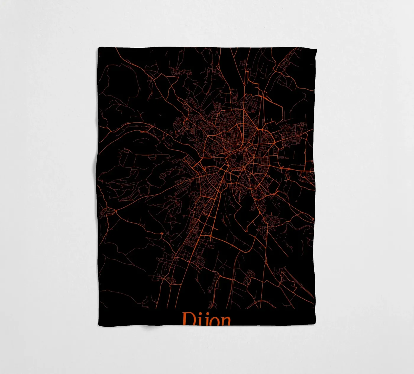 Dijon Fleecedecke von MiMap