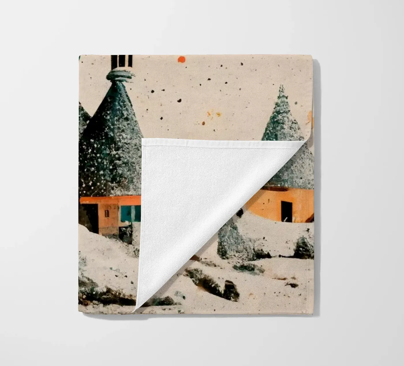 Tiny Village strandhanddoek van treechild