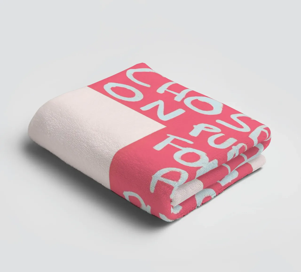 He Chose Me On Purpose For A Purpose Cross Poster towel by vintagepod