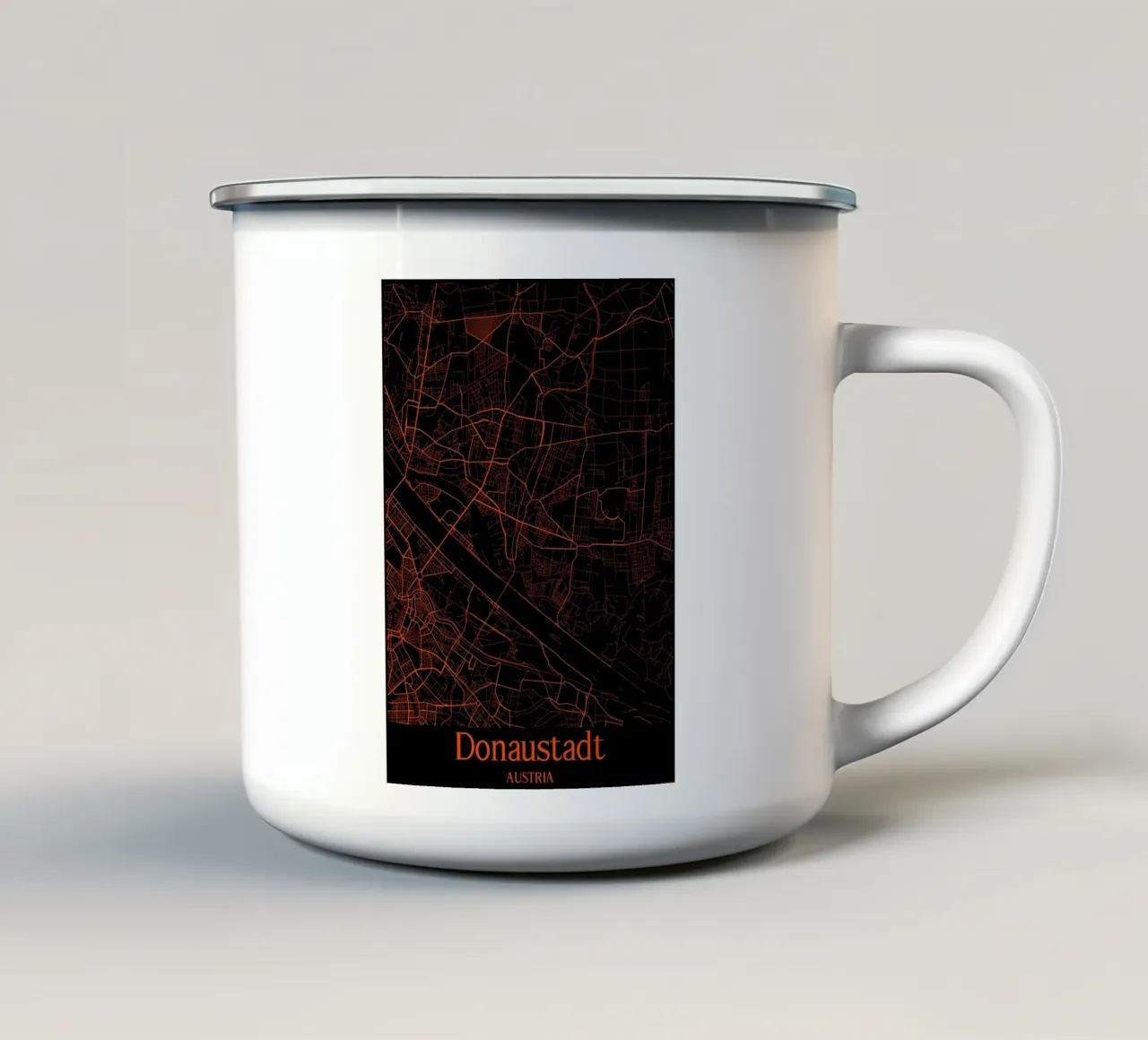 Donaustadt tazza in smalto da MiMap