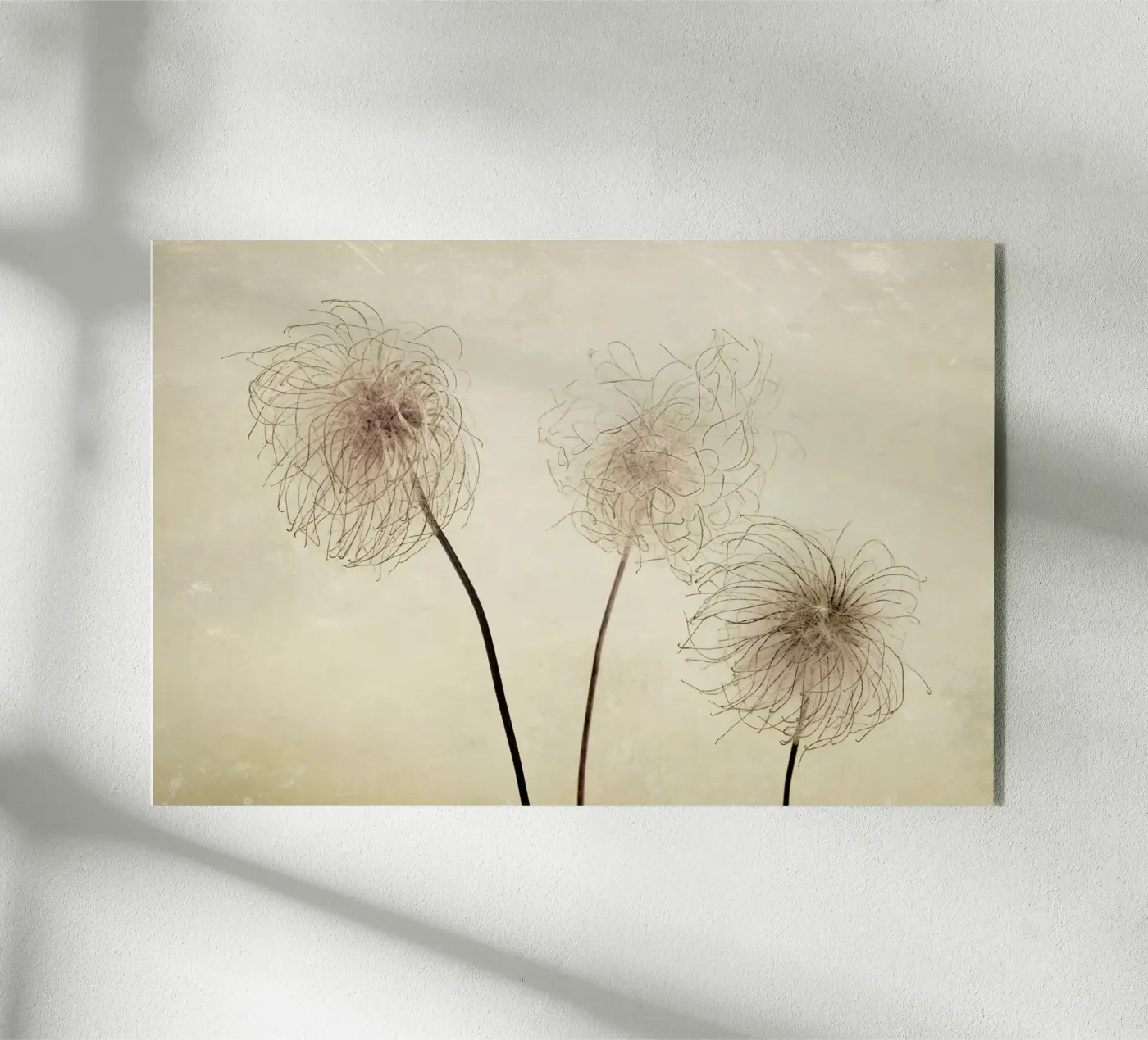 three plexiglas de Visuelle Poesie am Wegesrand