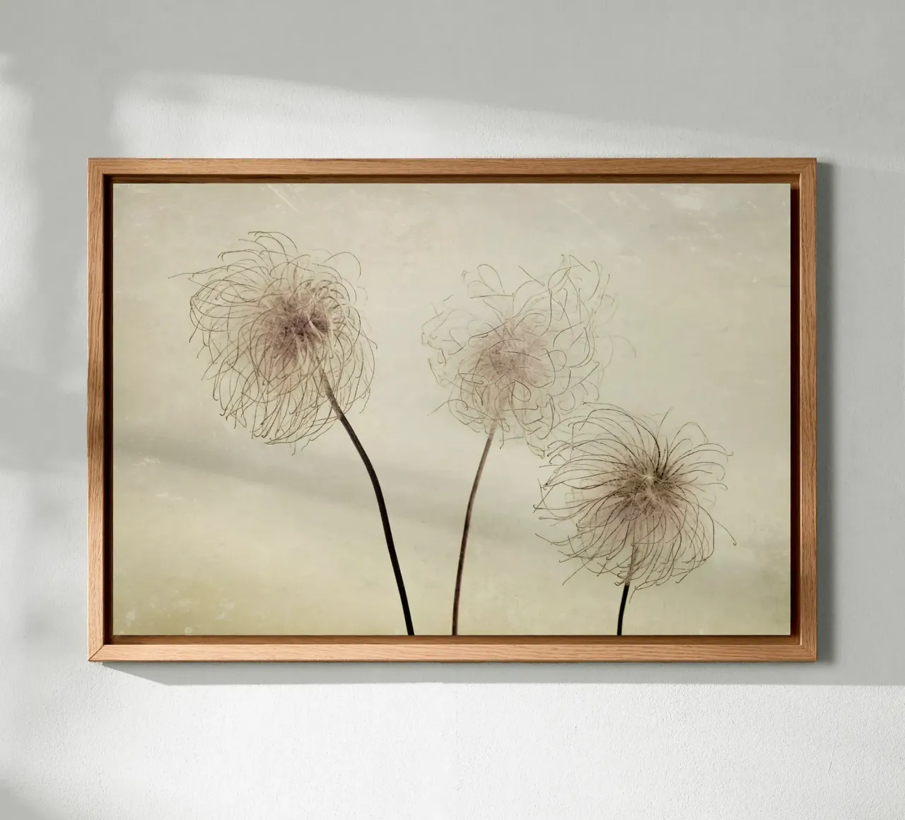 three forex-plaat van Visuelle Poesie am Wegesrand