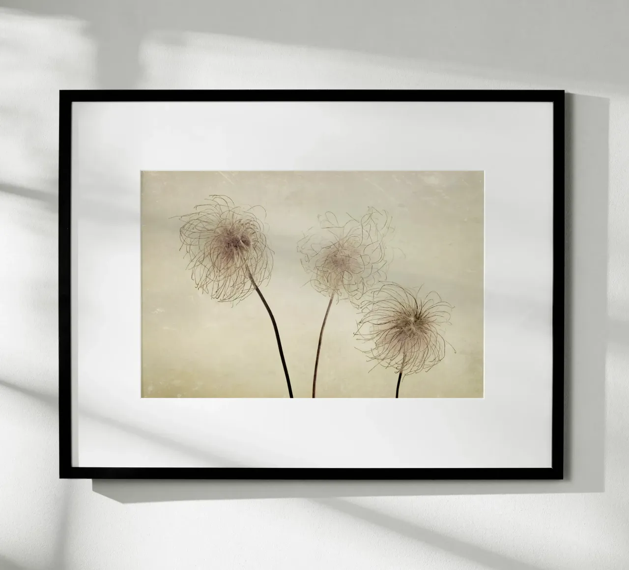 three poster da Visuelle Poesie am Wegesrand