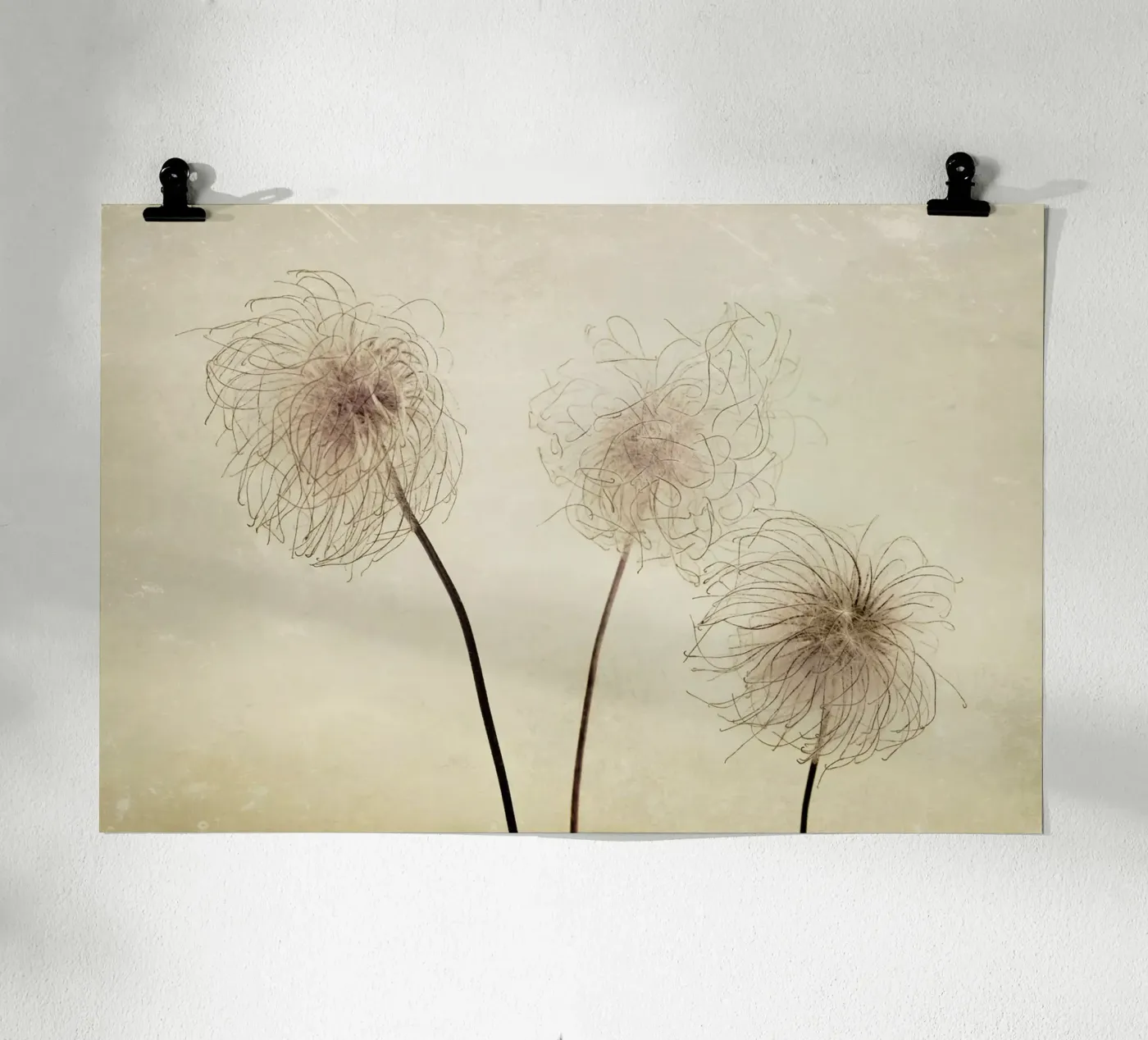 three Poster von Visuelle Poesie am Wegesrand