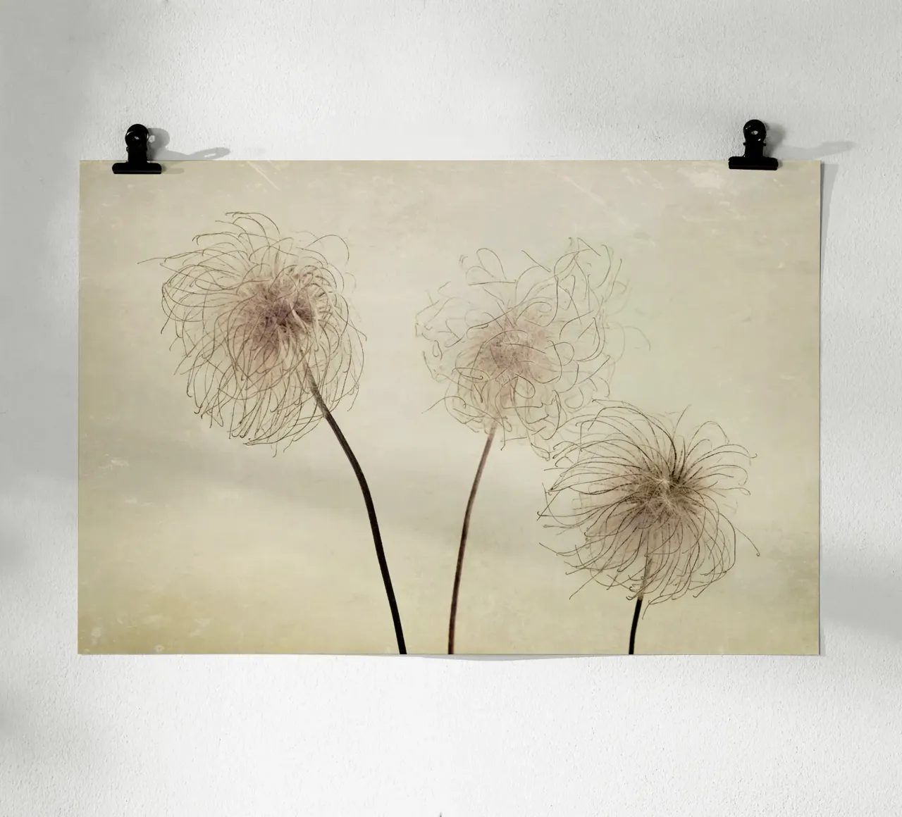 three poster da Visuelle Poesie am Wegesrand