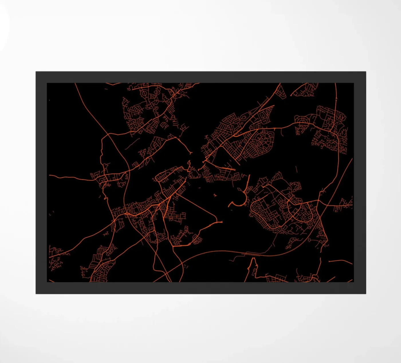 Doncaster deurmat van MiMap