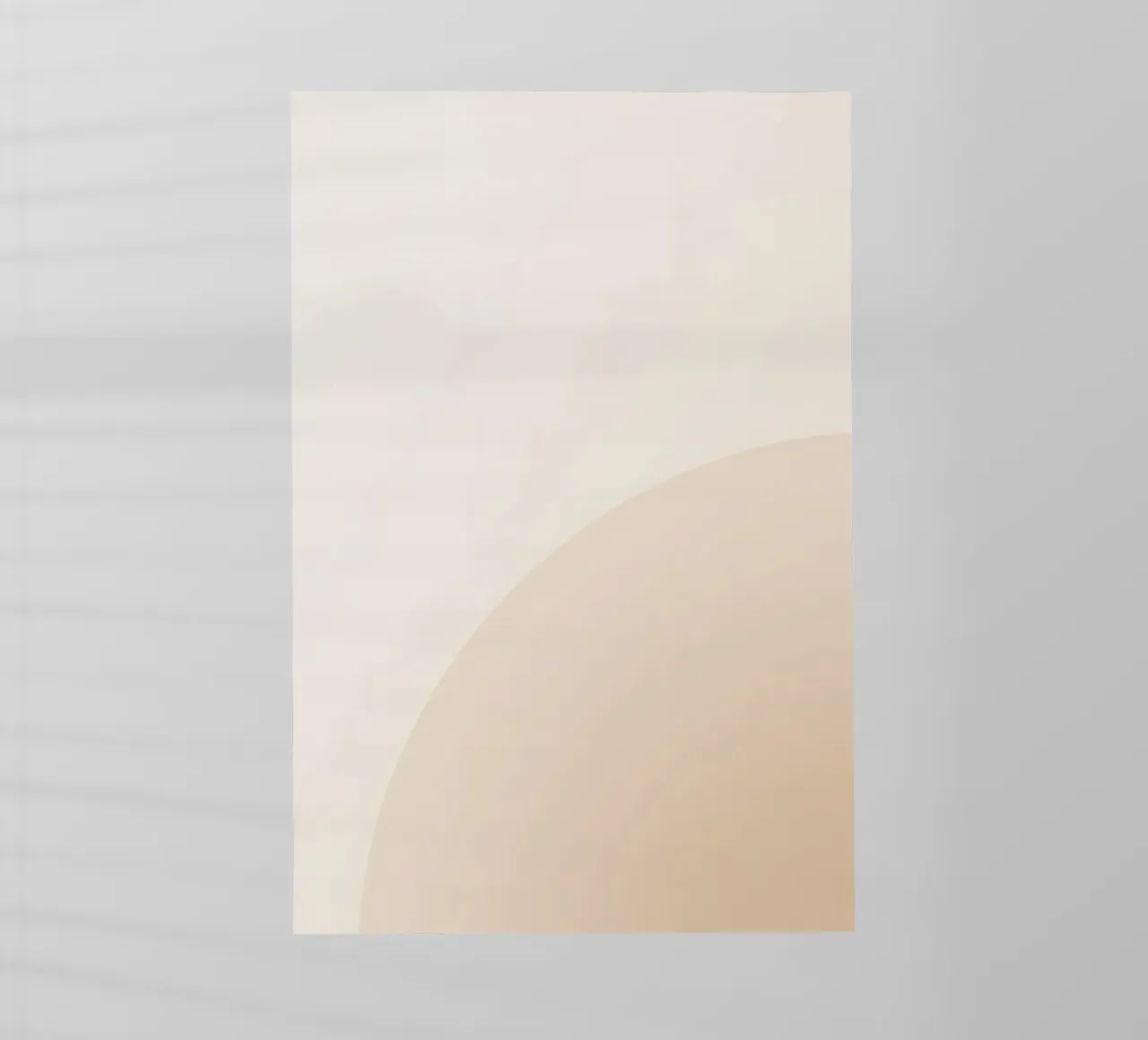 Gradiente Tan con linea curva pellicola backlit da DesignDoodle