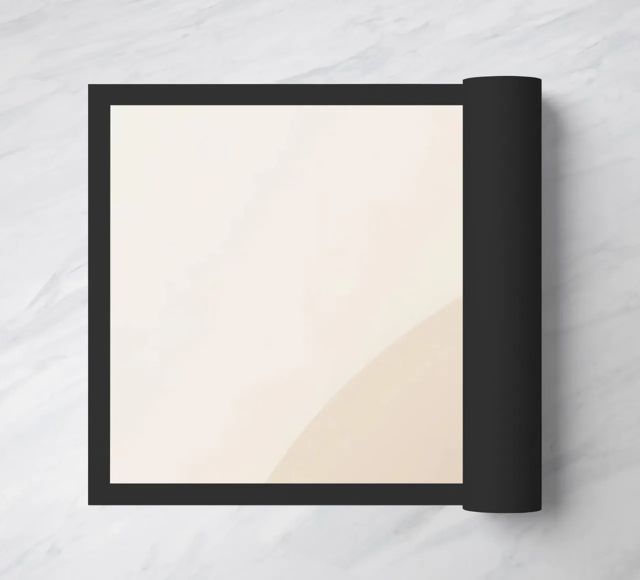 Gradiente Tan con linea curva zerbino da DesignDoodle