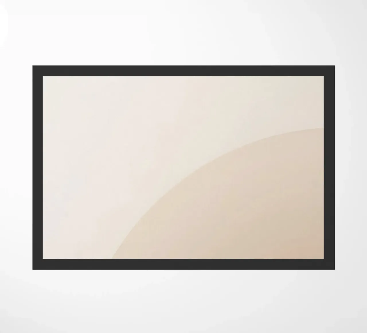 Gradiente Tan con linea curva zerbino da DesignDoodle