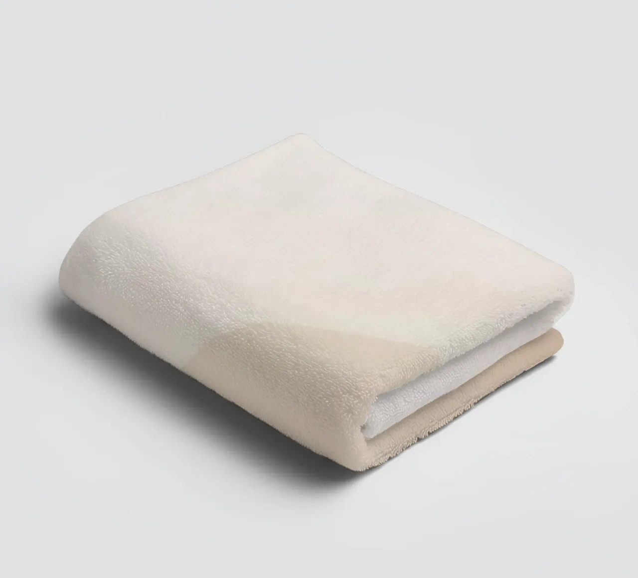 Gradiente Tan con linea curva asciugamano da bagno da DesignDoodle