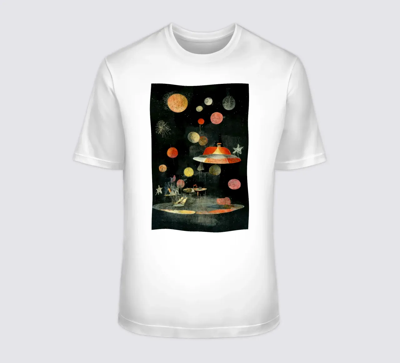 Back to The Planets t-shirt da treechild