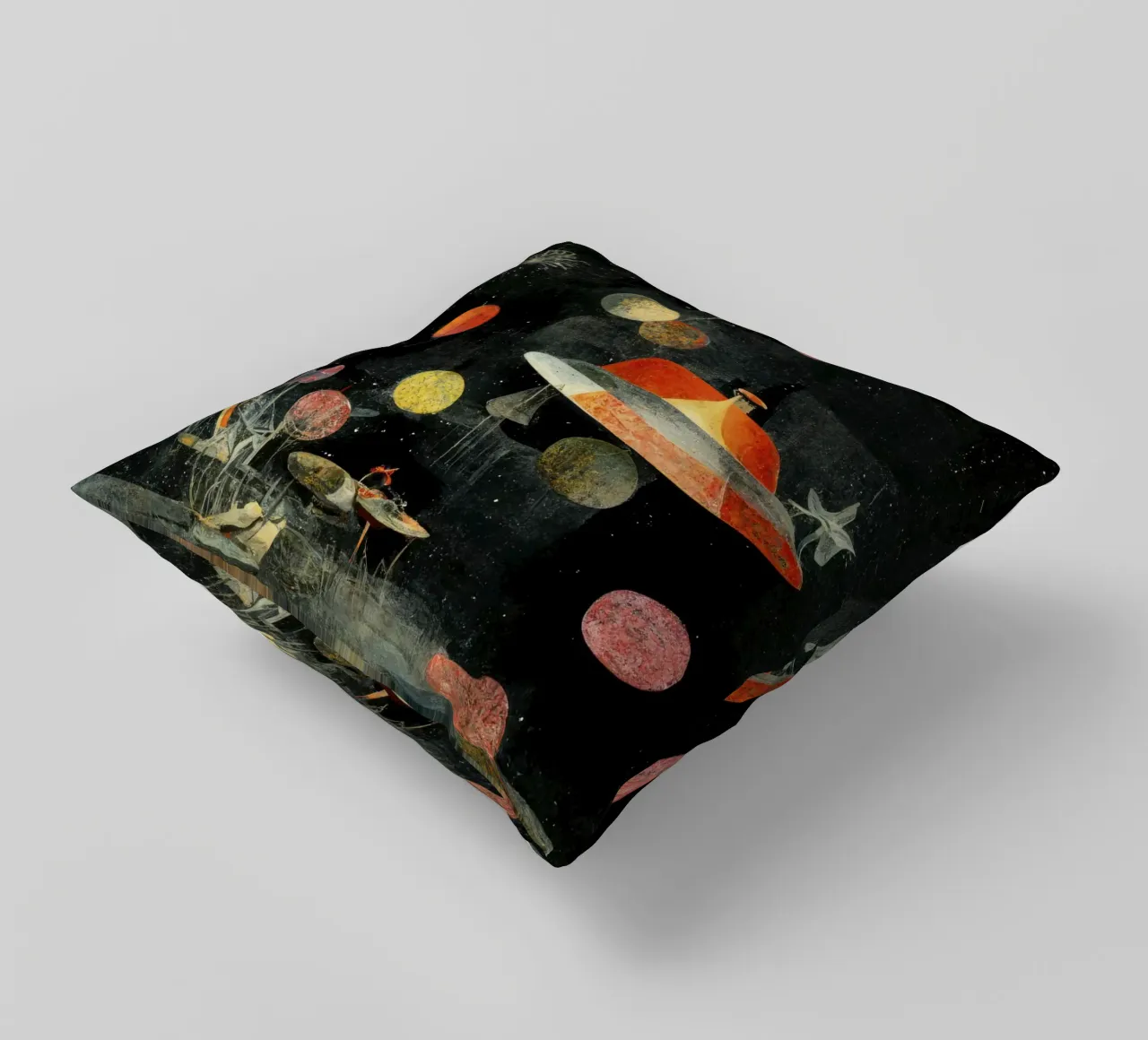 Back to The Planets cuscino da treechild