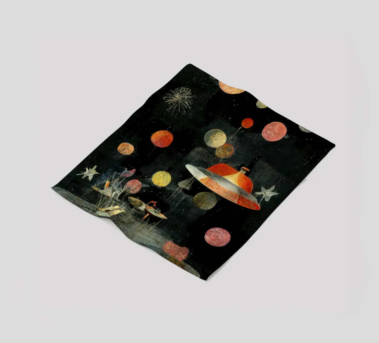 Back to The Planets coperta in pile da treechild