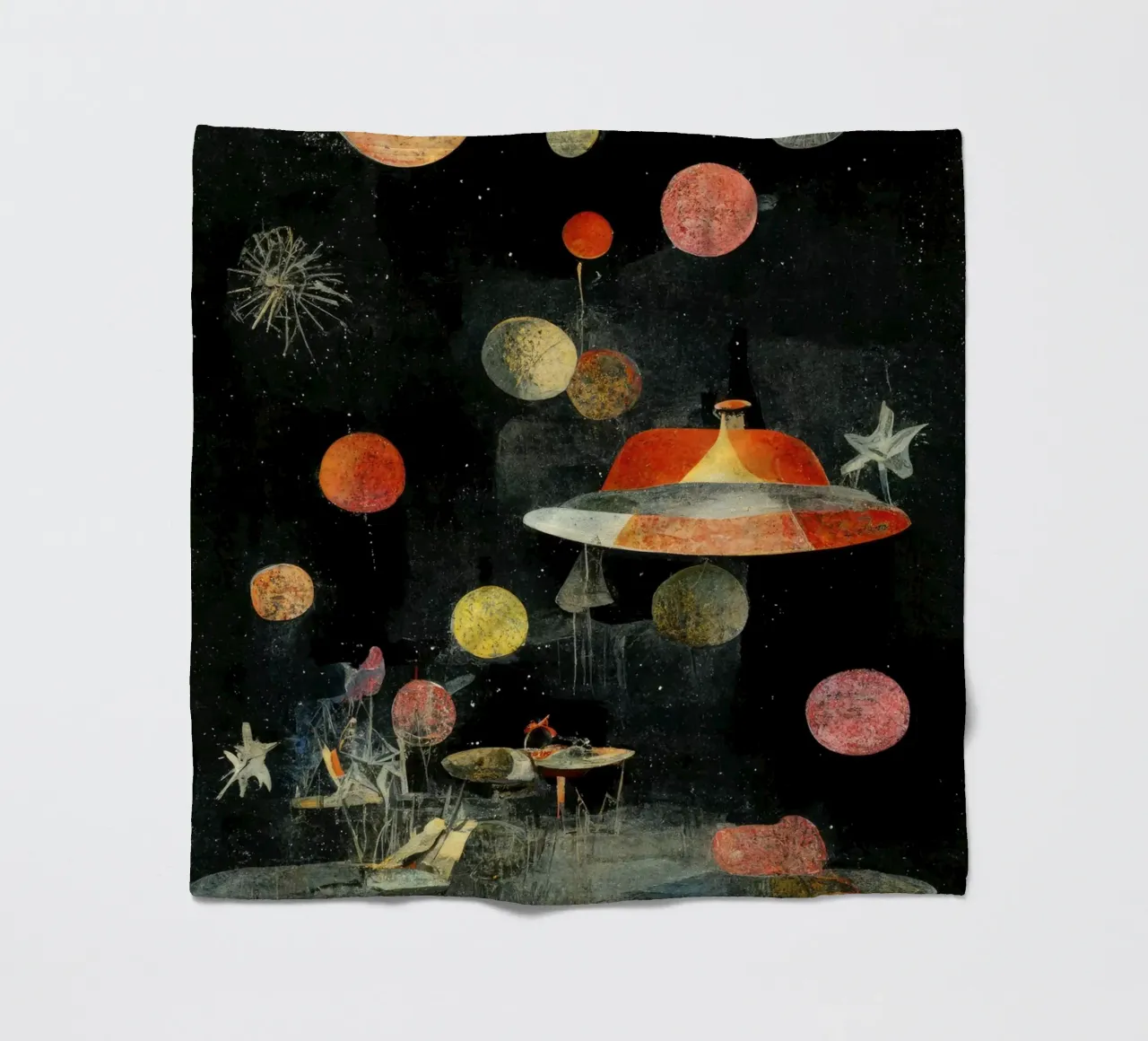 Back to The Planets coperta in pile da treechild