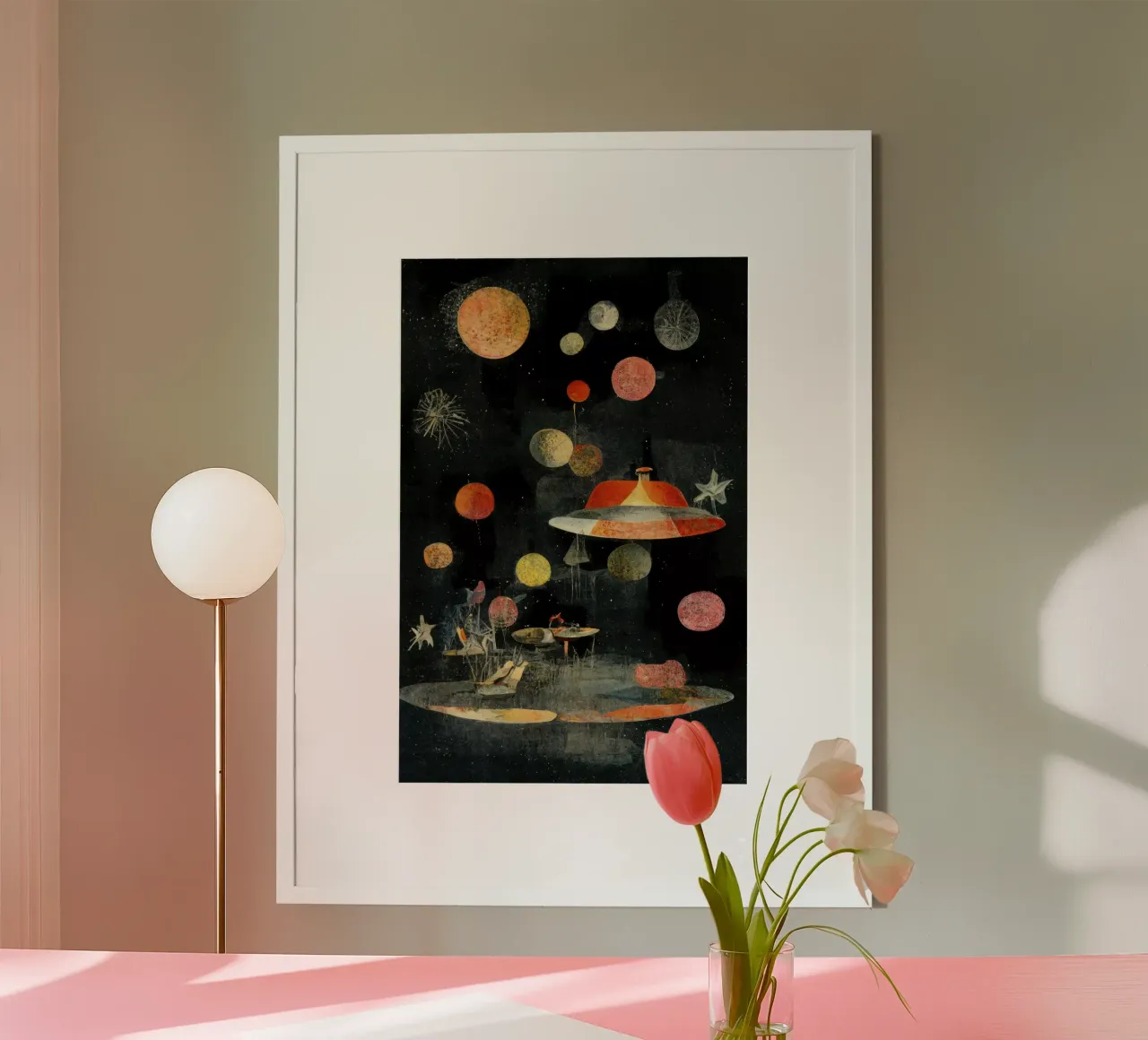 Back to The Planets carta hahnemühle da treechild