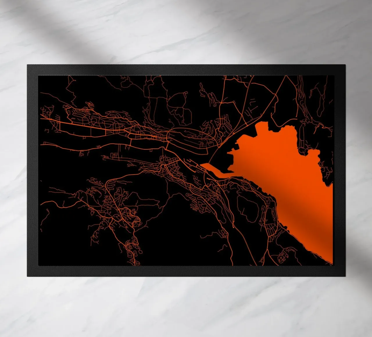 Drammen doormat by MiMap