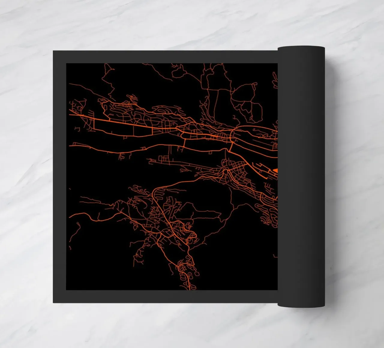 Drammen doormat by MiMap