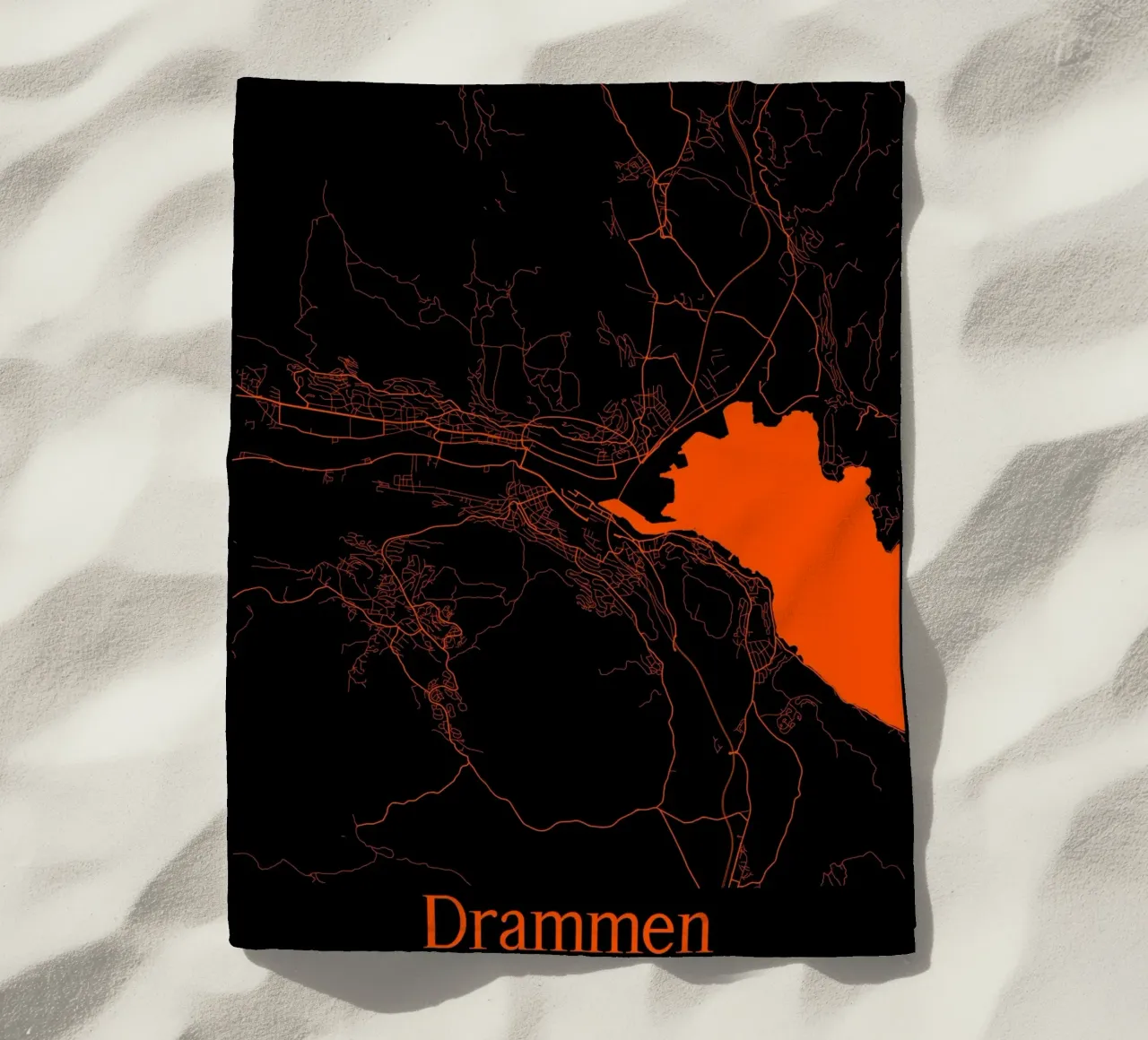 Drammen telo mare da MiMap