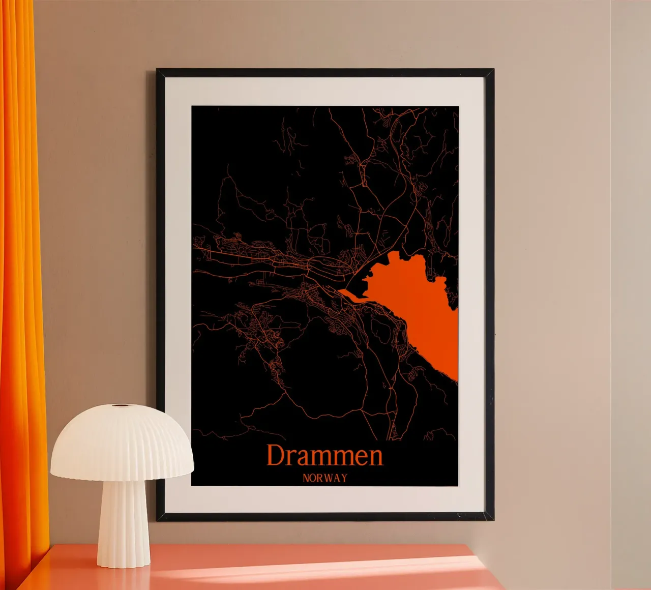 Drammen poster da MiMap