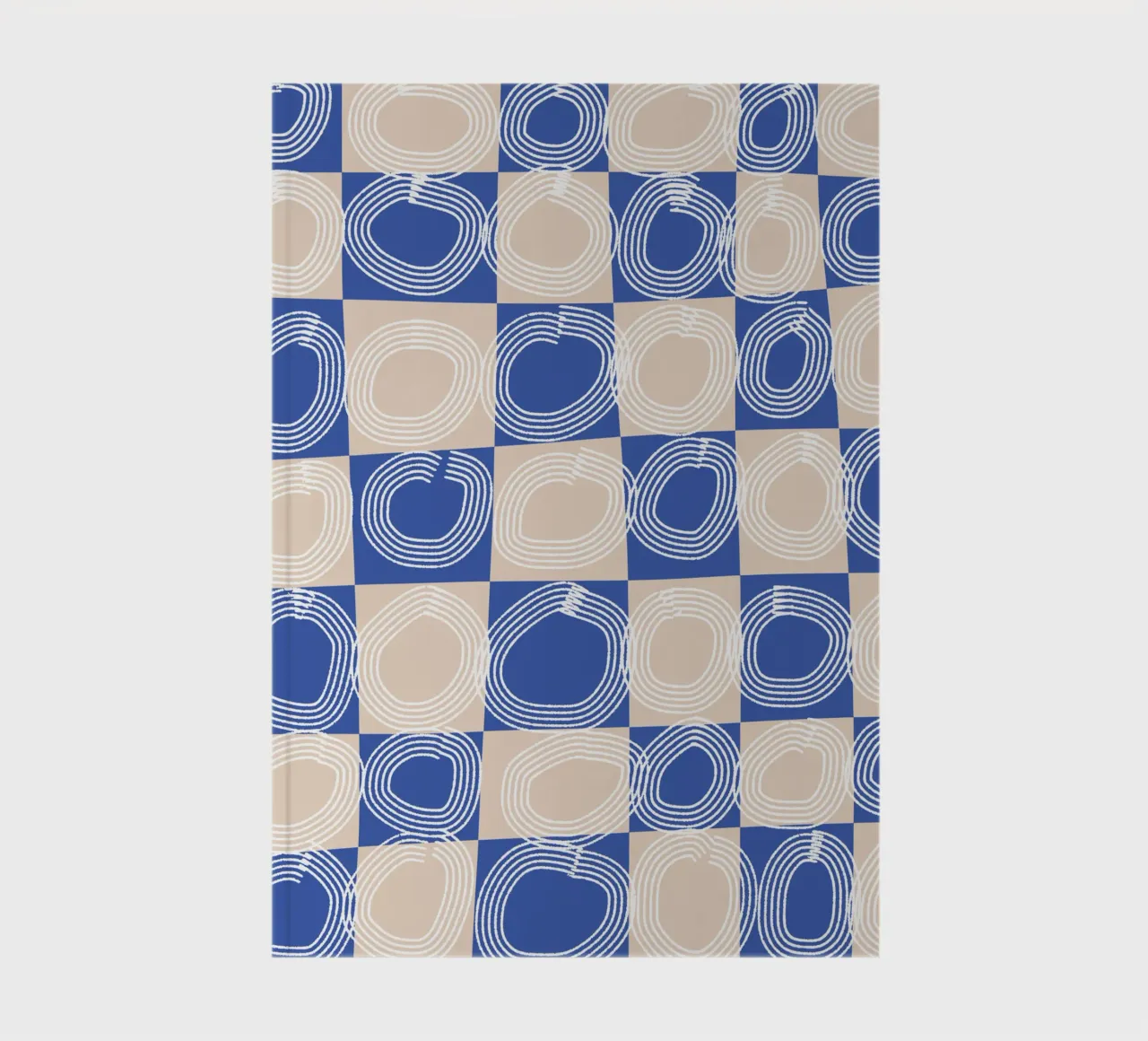 Line strokes checker notebook by Little Dean