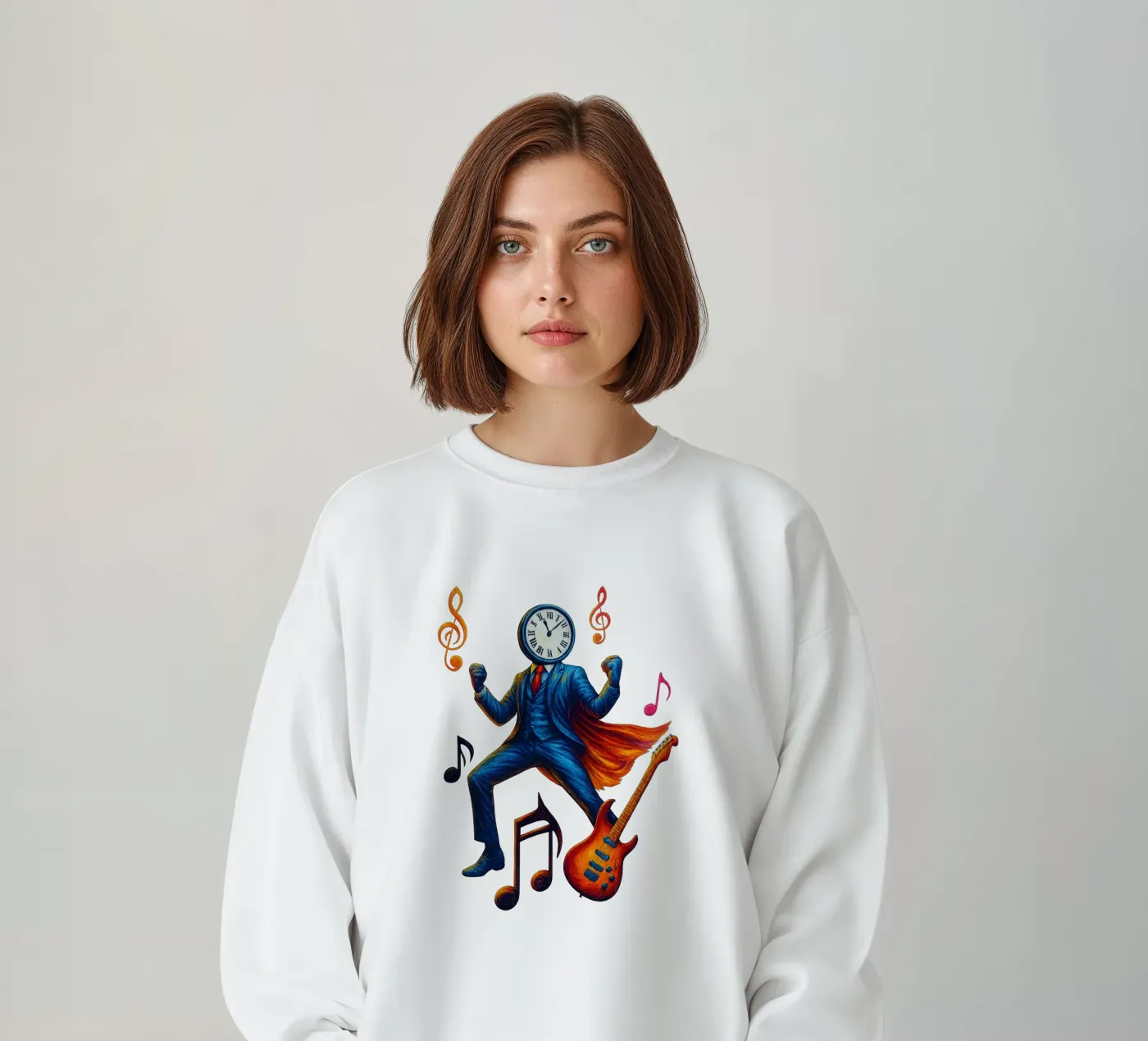 CLOCKMASTER sweatshirt by Vintage Van Gogh
