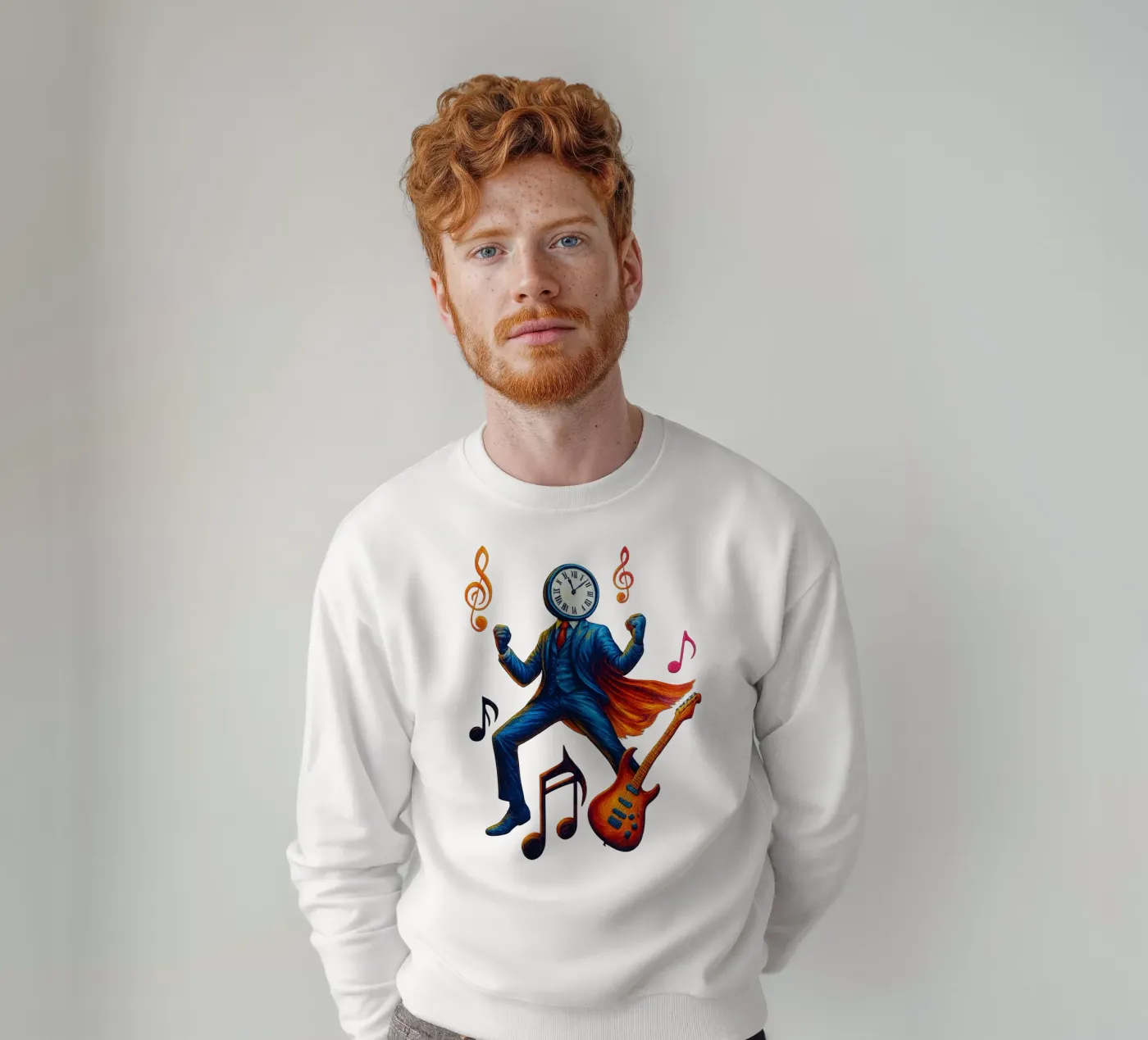 CLOCKMASTER sweatshirt by Vintage Van Gogh