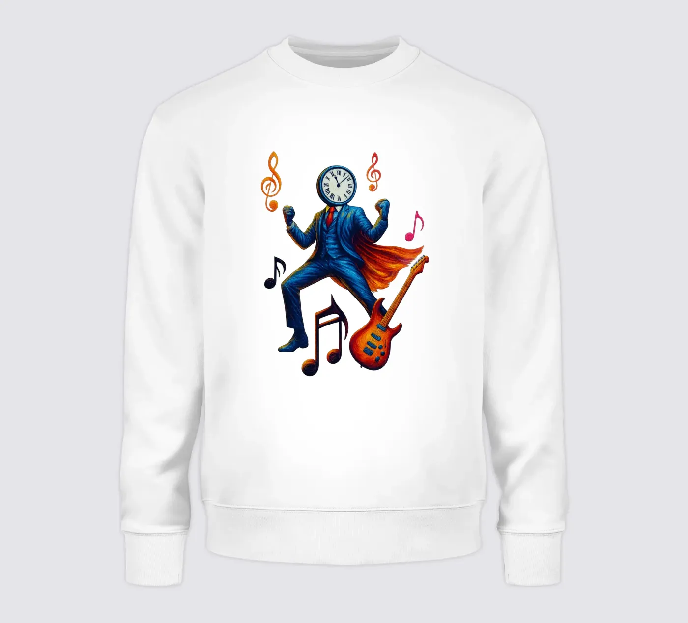 CLOCKMASTER sweatshirt by Vintage Van Gogh