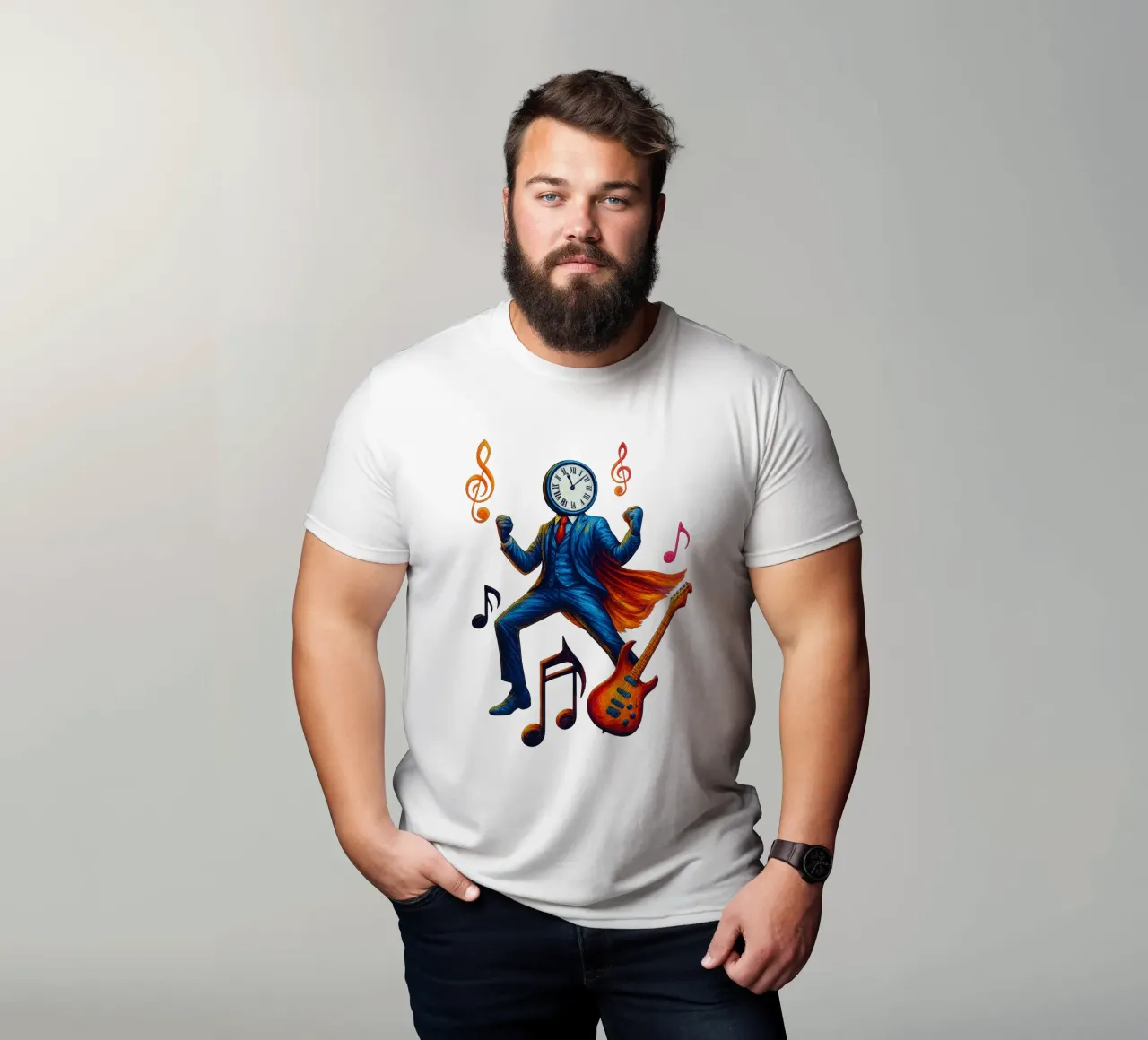 CLOCKMASTER t-shirt da Vintage Van Gogh
