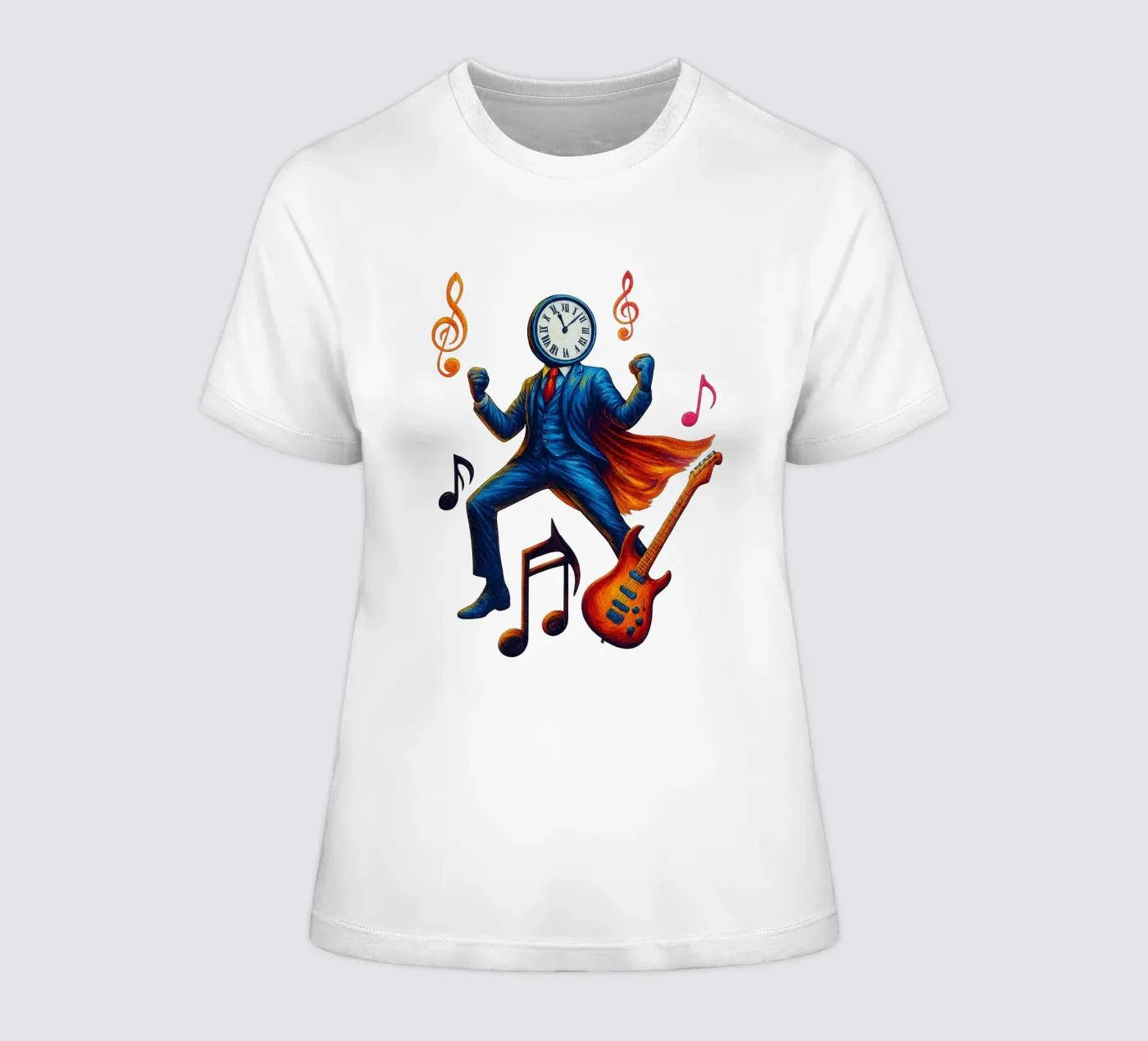 CLOCKMASTER t-shirt da donna da Vintage Van Gogh