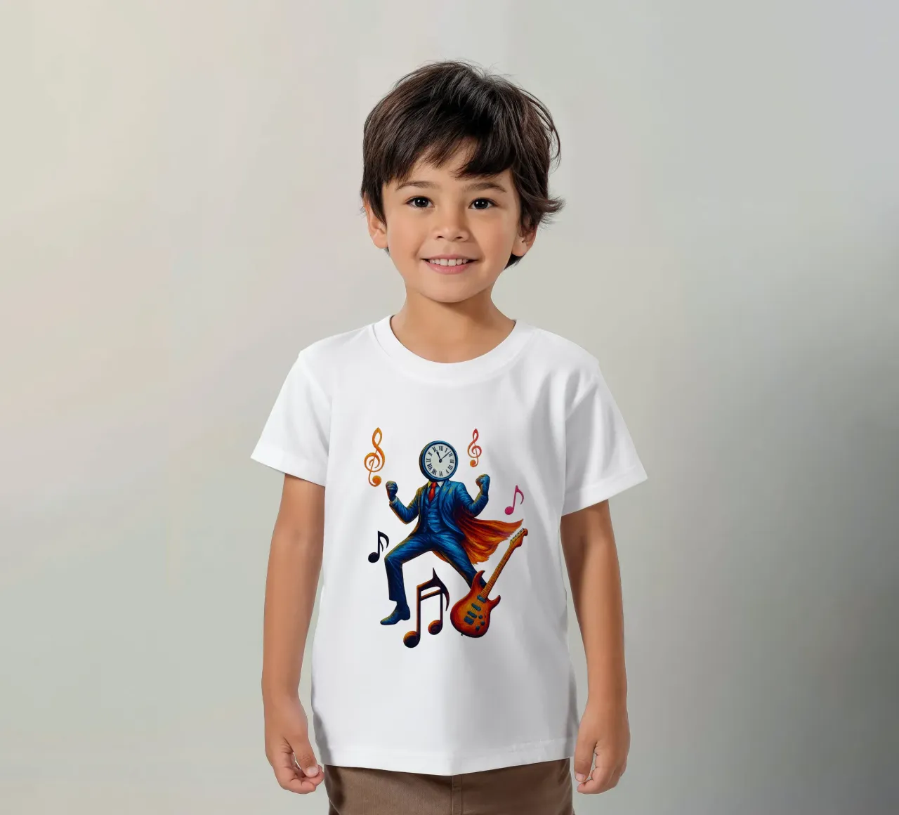CLOCKMASTER Kinder T-Shirt von Vintage Van Gogh