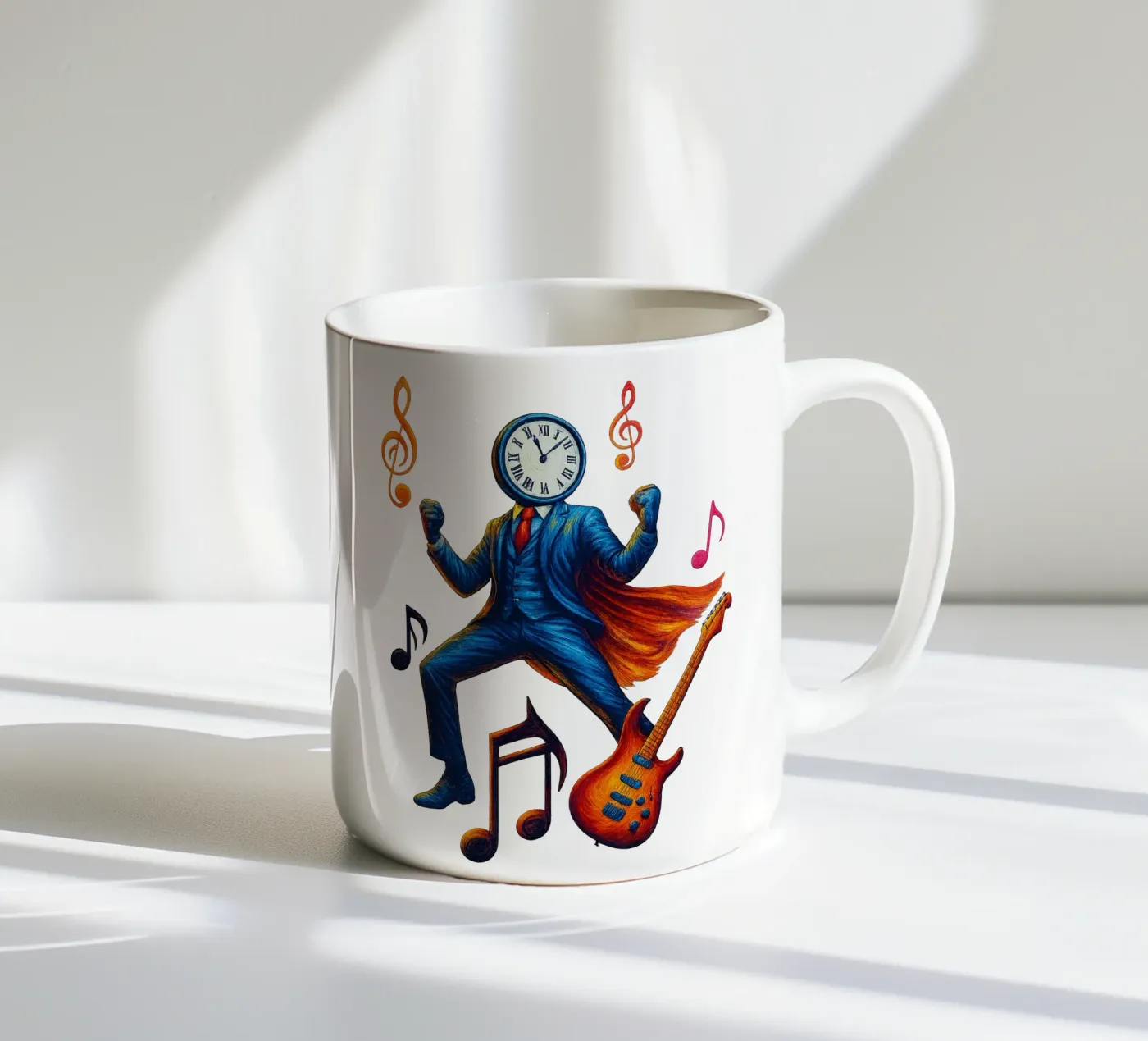 CLOCKMASTER Keramik Tasse von Vintage Van Gogh
