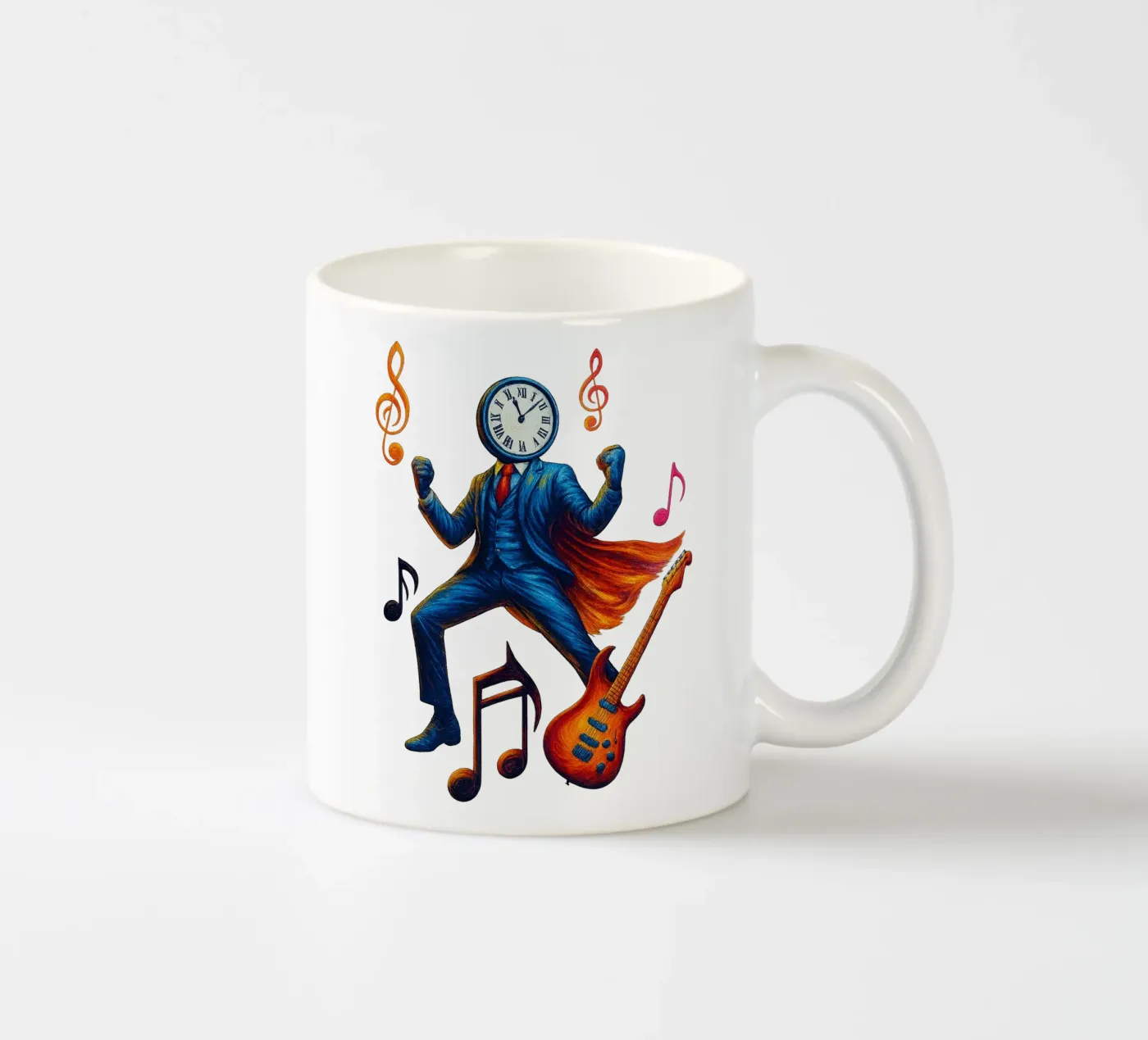CLOCKMASTER Keramik Tasse von Vintage Van Gogh
