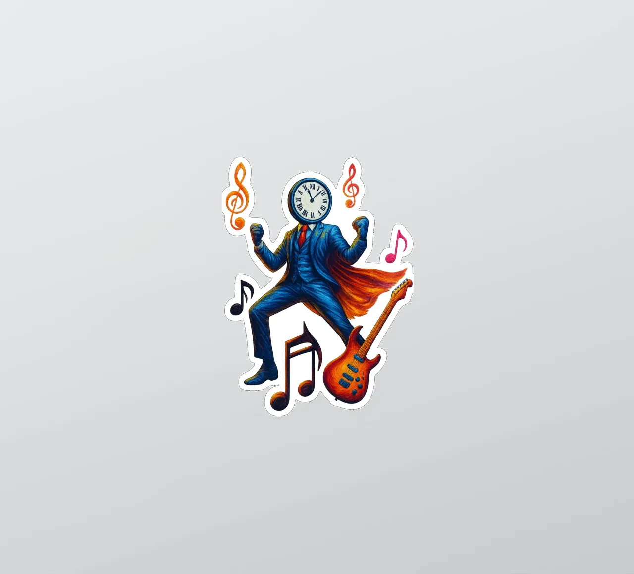 CLOCKMASTER adesivo da Vintage Van Gogh