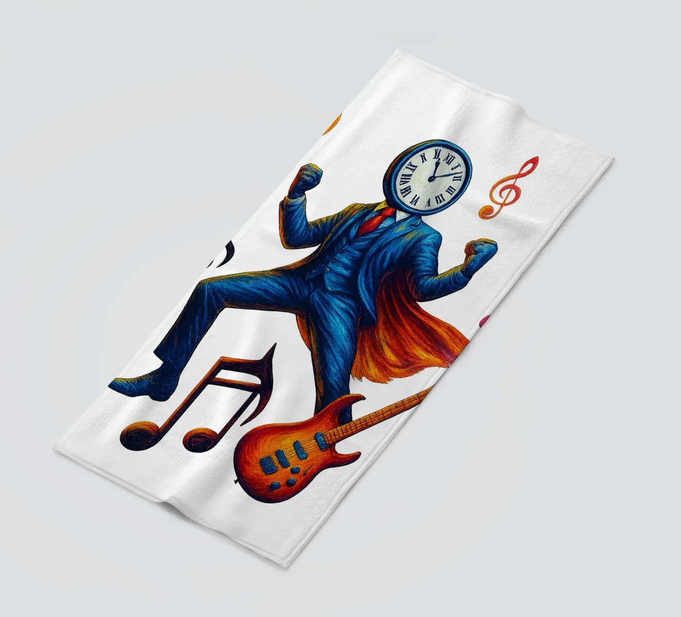 CLOCKMASTER Strandtuch von Vintage Van Gogh