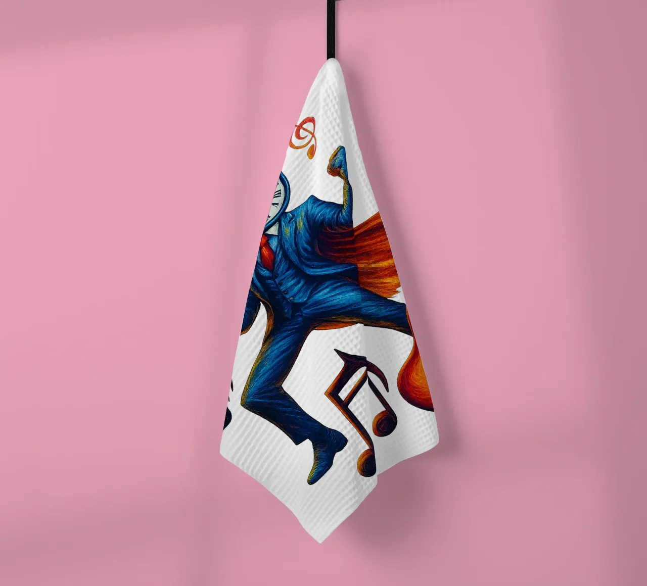 CLOCKMASTER torchon de Vintage Van Gogh