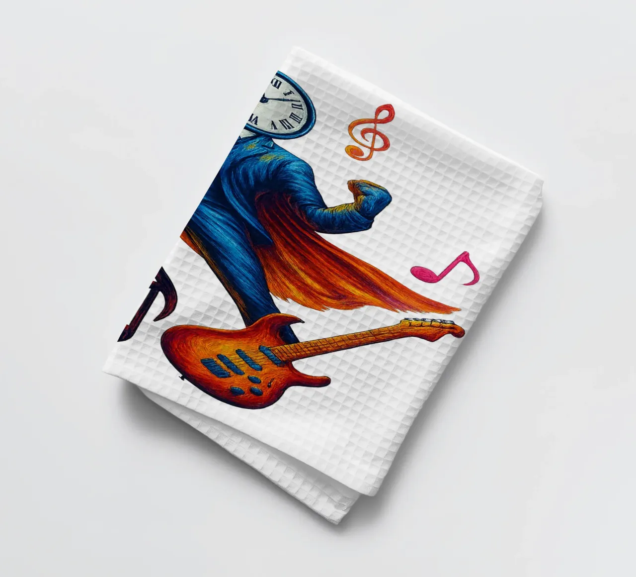 CLOCKMASTER torchon de Vintage Van Gogh