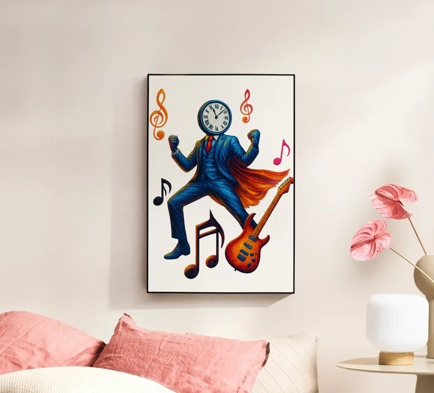 CLOCKMASTER plexiglass da Vintage Van Gogh