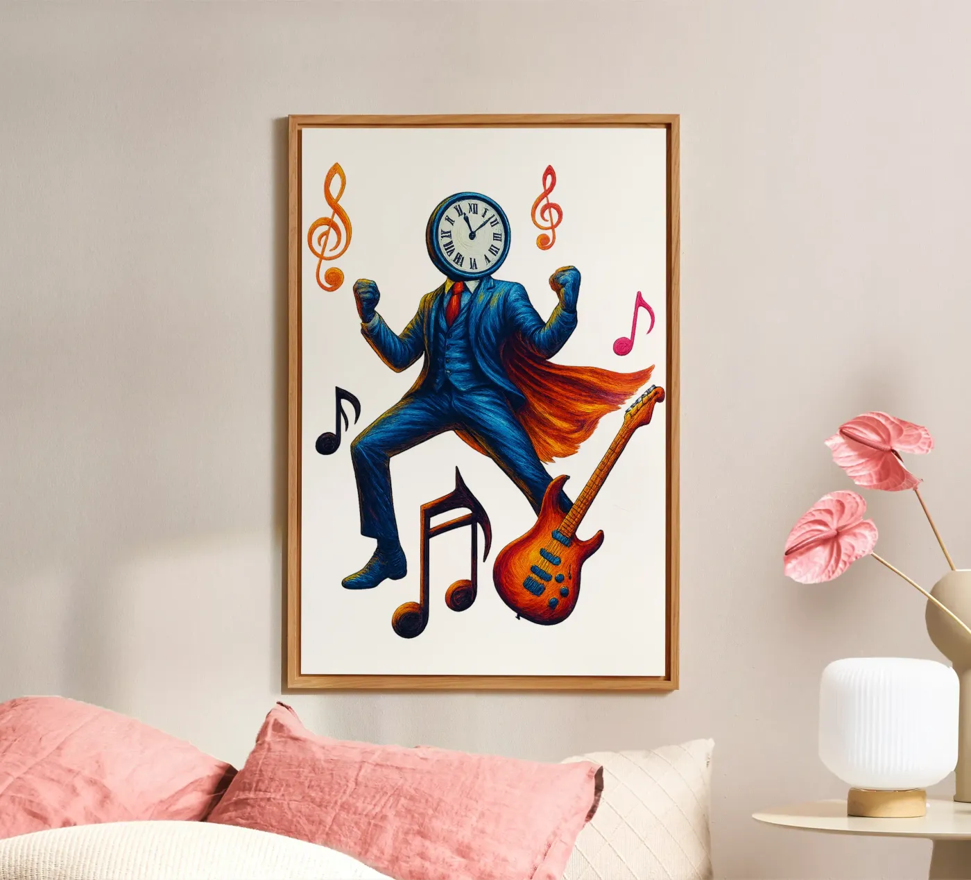 CLOCKMASTER pannello forex da Vintage Van Gogh