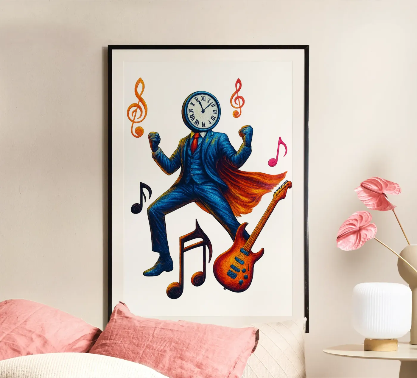 CLOCKMASTER hahnemühle by Vintage Van Gogh