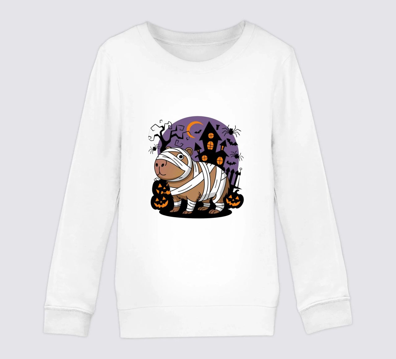 Capybara Mummy felpa bambino da edsonramosart